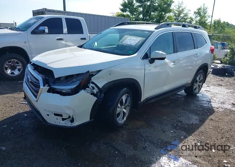 2019 Subaru Ascent Premium from USA, damaged, VIN 4S4WMACD9K3487120